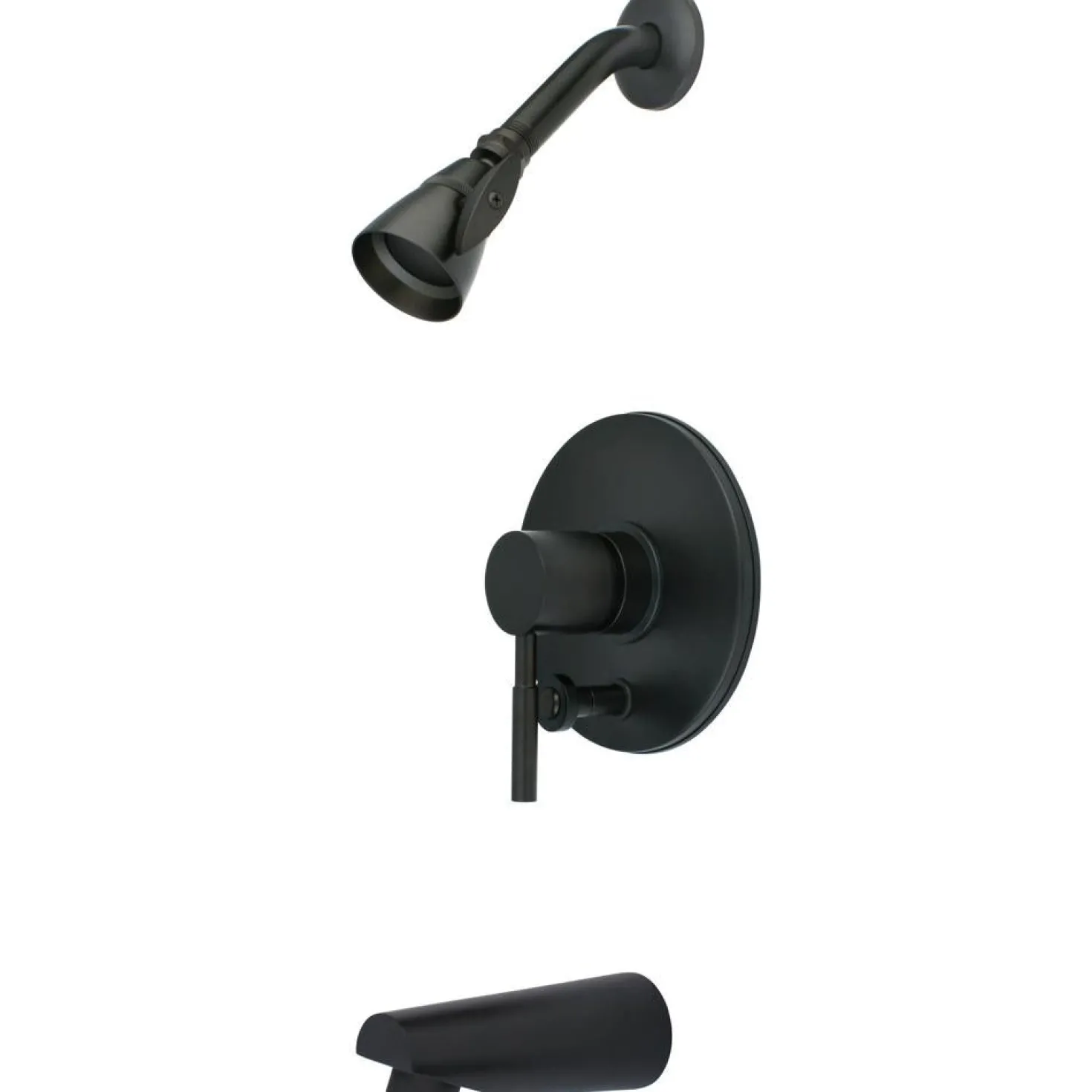 Kingston Brass KB86950DL Concord Single Handle Tub and Shower Faucet