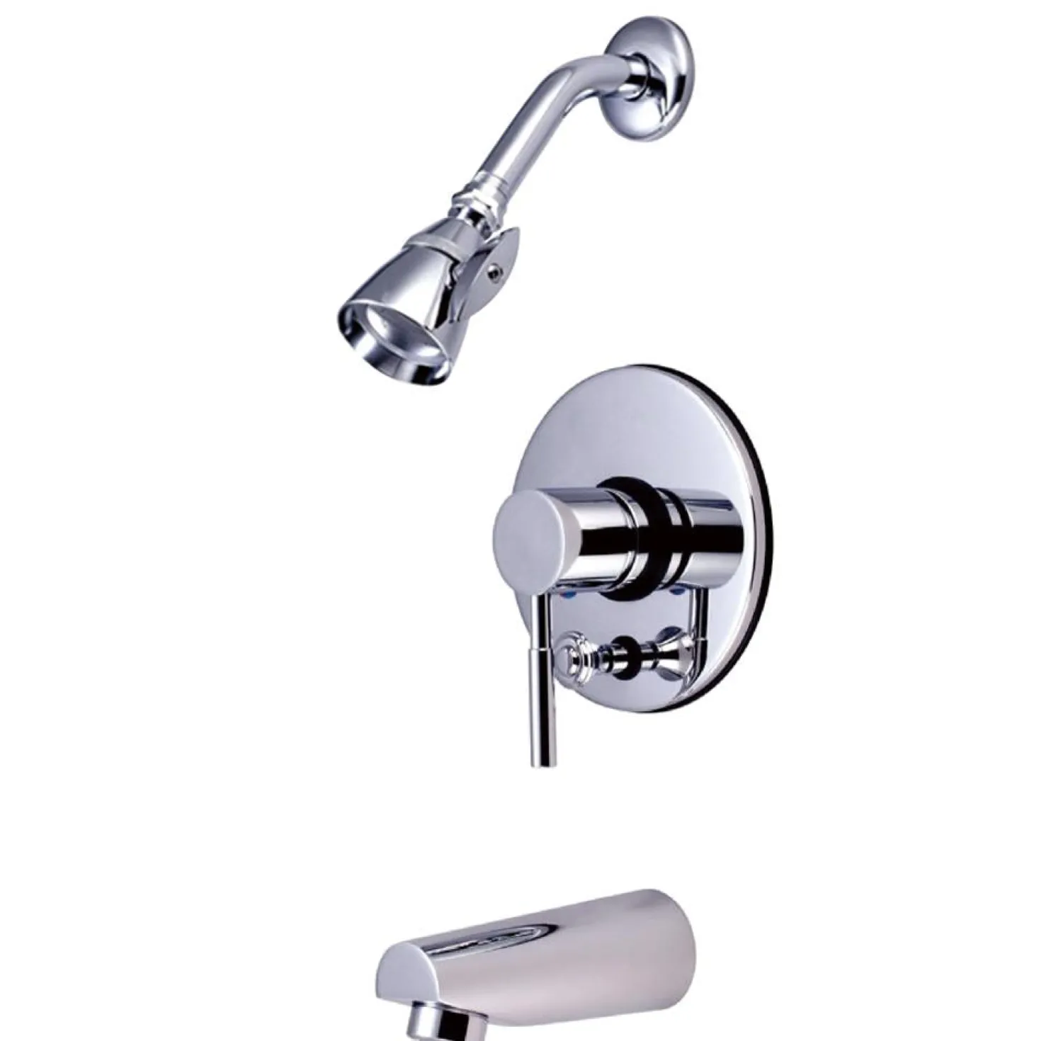Kingston Brass KB86910DL Concord Single Handle Tub and Shower Faucet