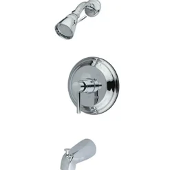 Kingston Brass KB2631DLT Concord Single Handle Tub and Shower, Trim only