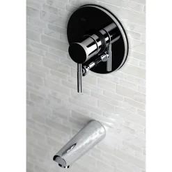 Kingston Brass KB86910DLTO Tub Only in Polished Chrome