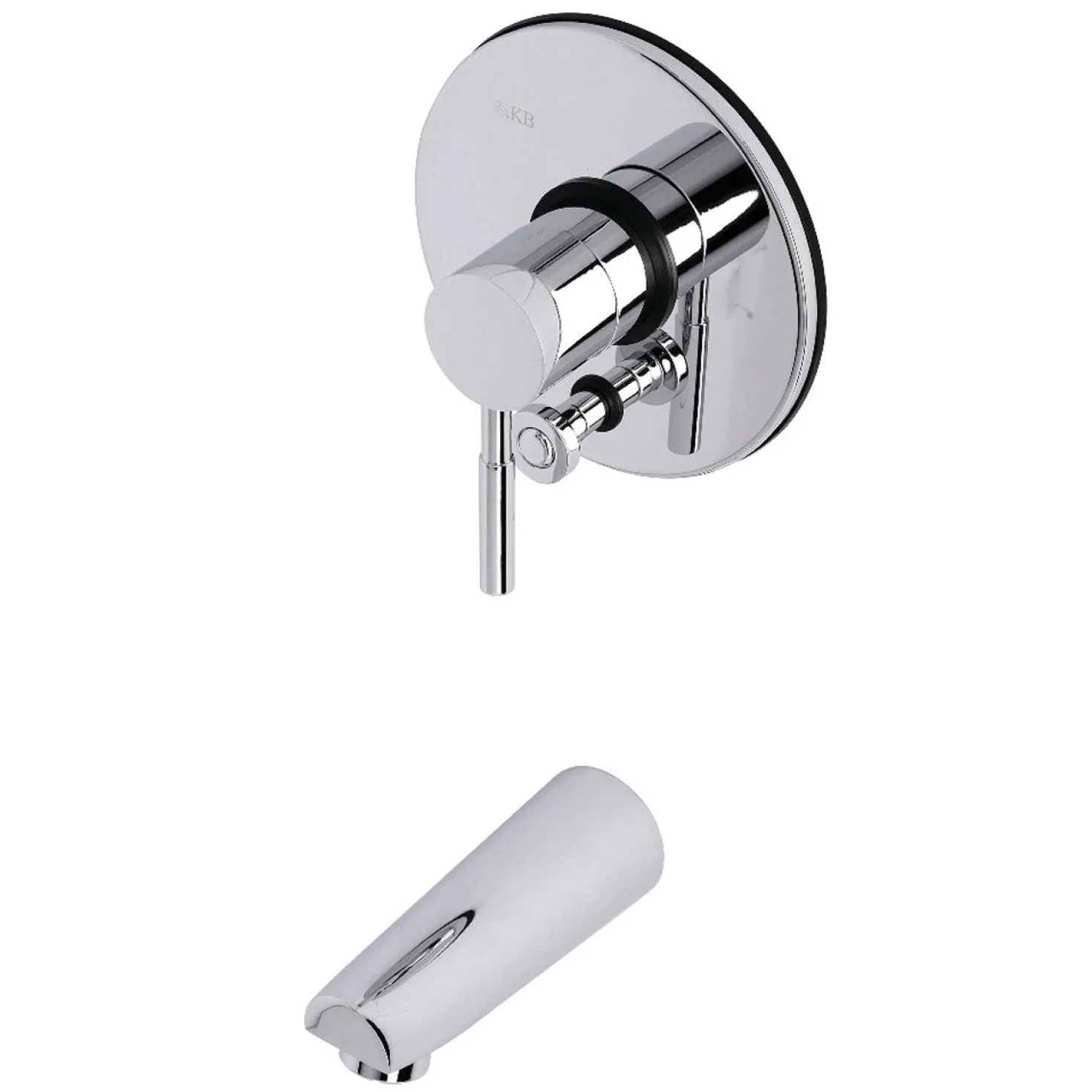 Kingston Brass KB86910DLTO Tub Only in Polished Chrome