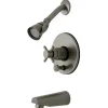 Kingston Brass KB86980DX Concord Single Handle Tub and Shower Set