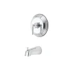 Kingston Brass KB2631ELTO Tub Only in Polished Chrome