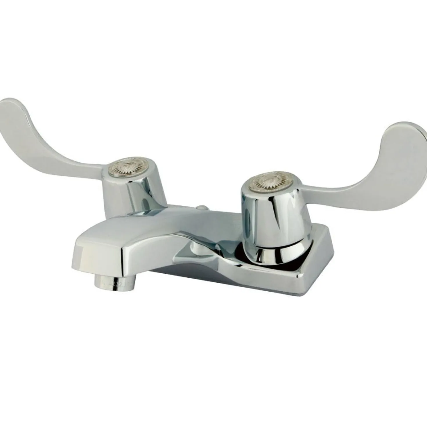 Kingston Brass KB191G Vista Handle 4" Centerset Lavatory Faucet with Grid Strainer