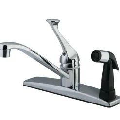 Kingston Brass KB0573 8-Inch Centerset Kitchen Faucet in Polished Chrome