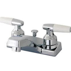 Kingston Brass KB201 4-Inch Centerset Bathroom Faucet in Polished Chrome