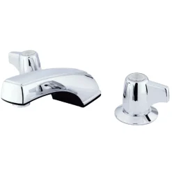 Kingston Brass KB920LP 8" to 16" Widespread Bathroom Faucet in Polished Chrome