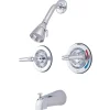Kingston Brass KB661ML Vintage Two Handle Tub and Shower Faucet