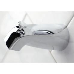 Kingston Brass KB1631NL Tub and Shower Faucet in Polished Chrome