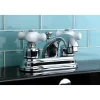 Kingston Brass KB2601PX 4-Inch Centerset Bathroom Faucet in Polished Chrome