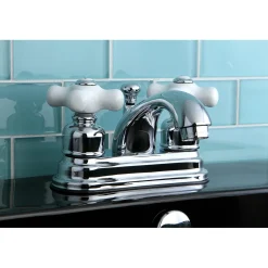 Kingston Brass KB2601PX 4-Inch Centerset Bathroom Faucet in Polished Chrome