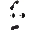 Kingston Brass KB245PX Magellan Two Handle Tub and Shower Faucet
