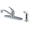 Kingston Brass KB5720SP 8-Inch Centerset Kitchen Faucet in Polished Chrome