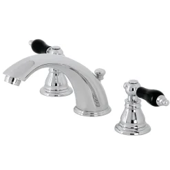 Kingston Brass KB96XAKL-P Duchess Widespread Bathroom Faucet with Plastic Pop-Up