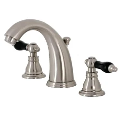 Kingston Brass KB98XAKL-P Duchess Widespread Bathroom Faucet with Plastic Pop-Up