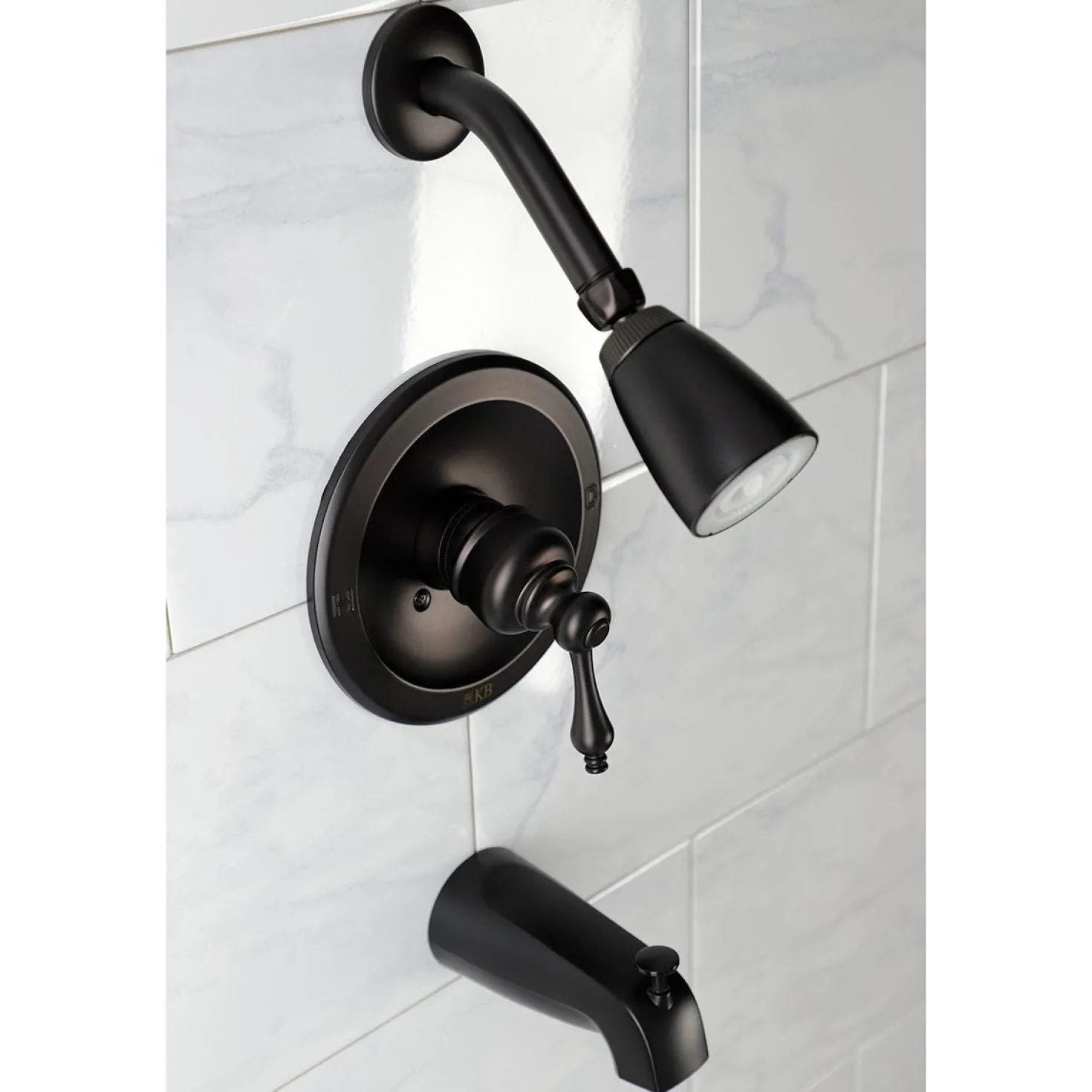 Kingston Brass KB53XAL-P Tub and Shower Faucet