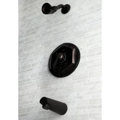 Kingston Brass KB463X0DFL-P Tub and Shower Faucet