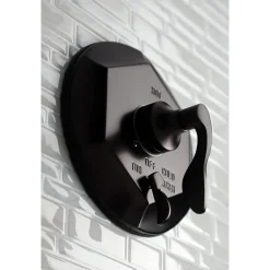 Kingston Brass KB463X0DFL-P Tub and Shower Faucet