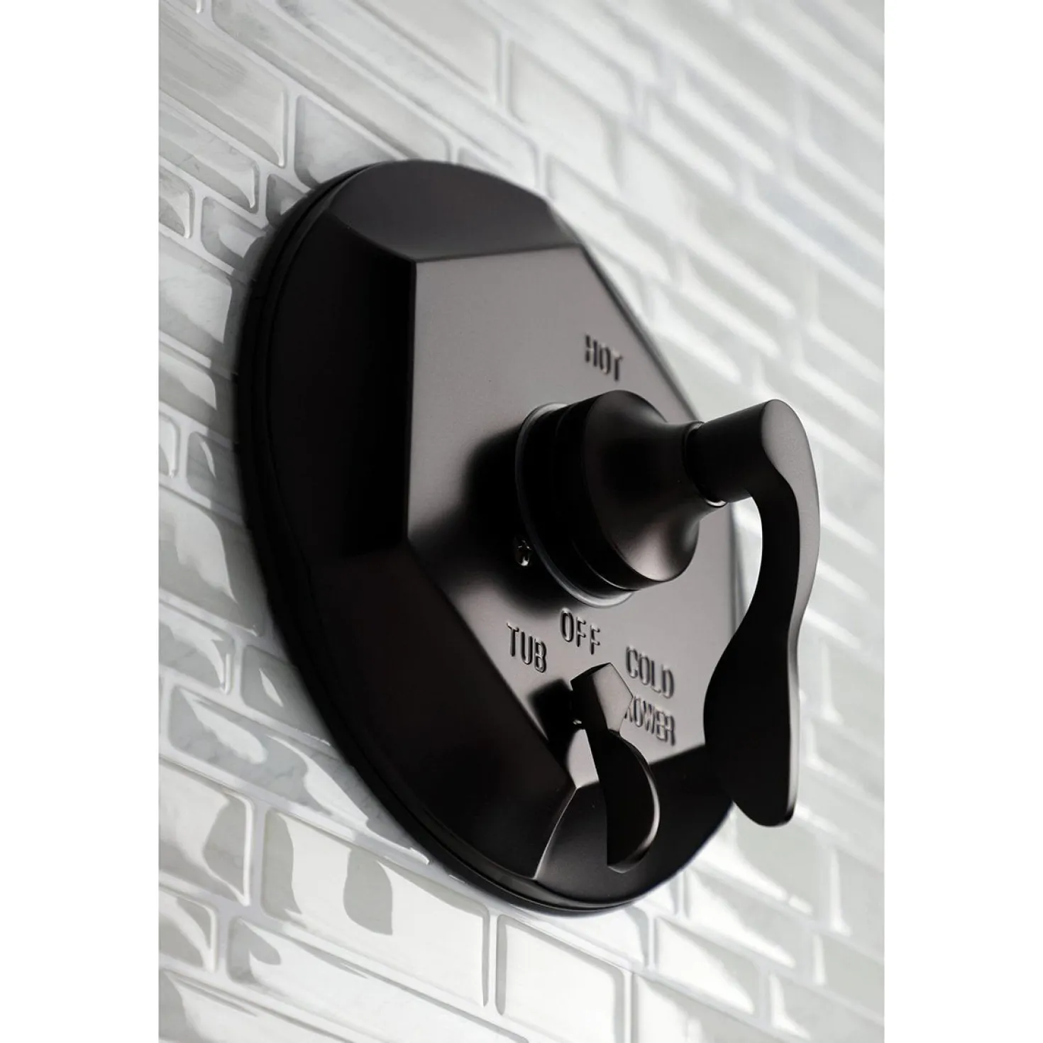 Kingston Brass KB463X0DFL-P Tub and Shower Faucet