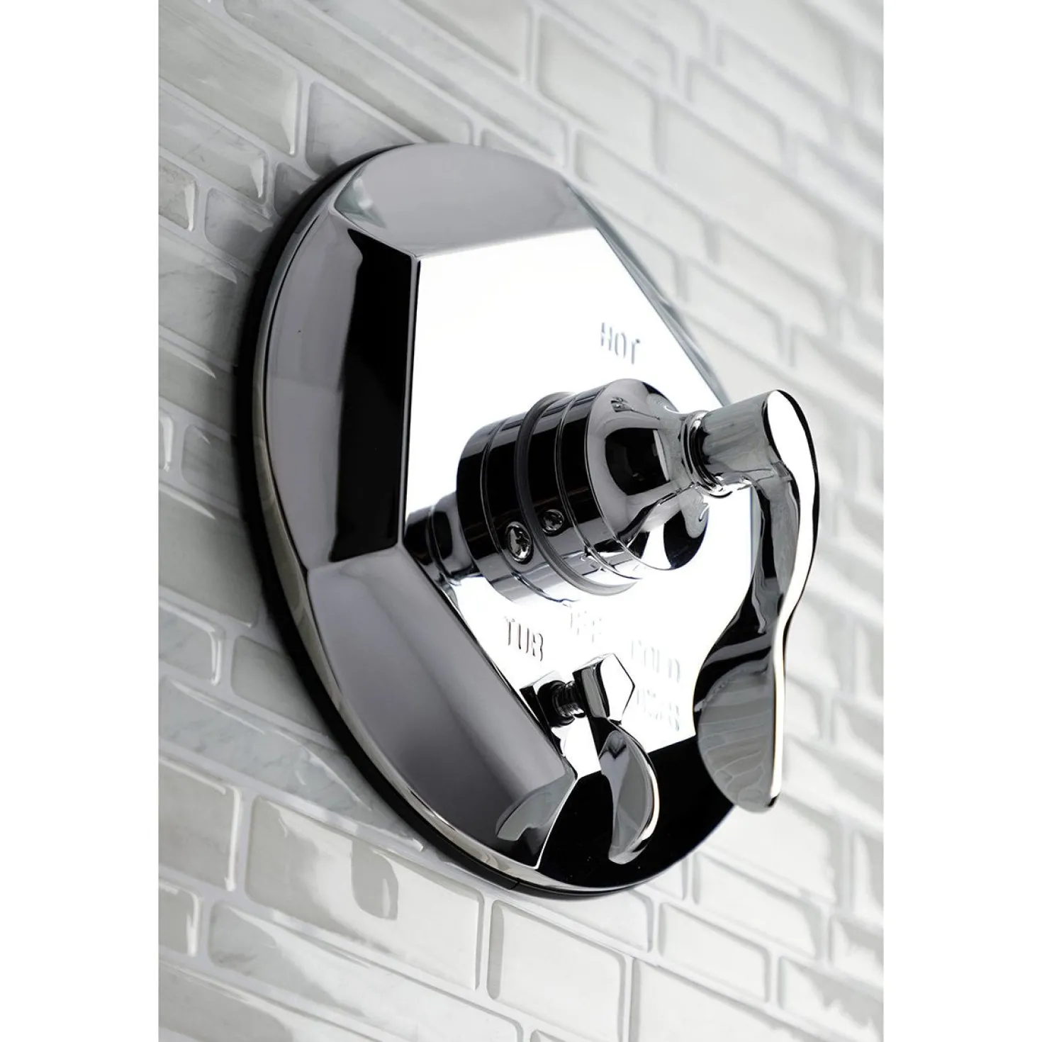 Kingston Brass KB463X0DFL-P Tub and Shower Faucet