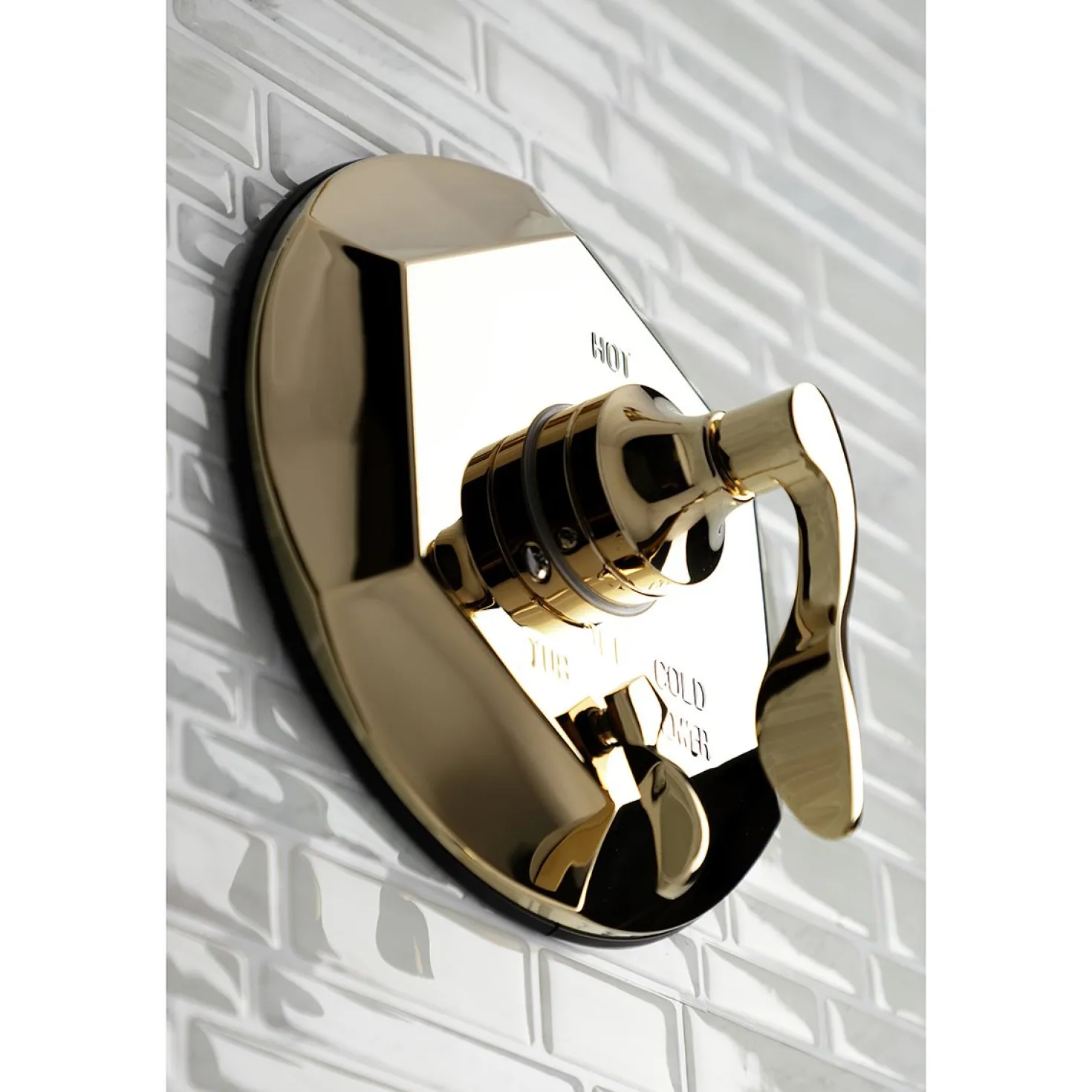 Kingston Brass KB463X0DFL-P Tub and Shower Faucet