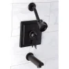 Kingston Brass KB865X0DFL-P Tub and Shower Faucet