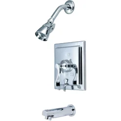 Kingston Brass KB865X0DFL-P Tub and Shower Faucet
