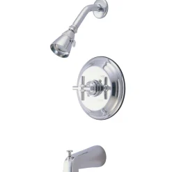 Kingston Brass KB263XEX-P Tub and Shower Faucet