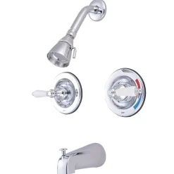 Kingston Brass KB66XPL-P Tub and Shower Faucet