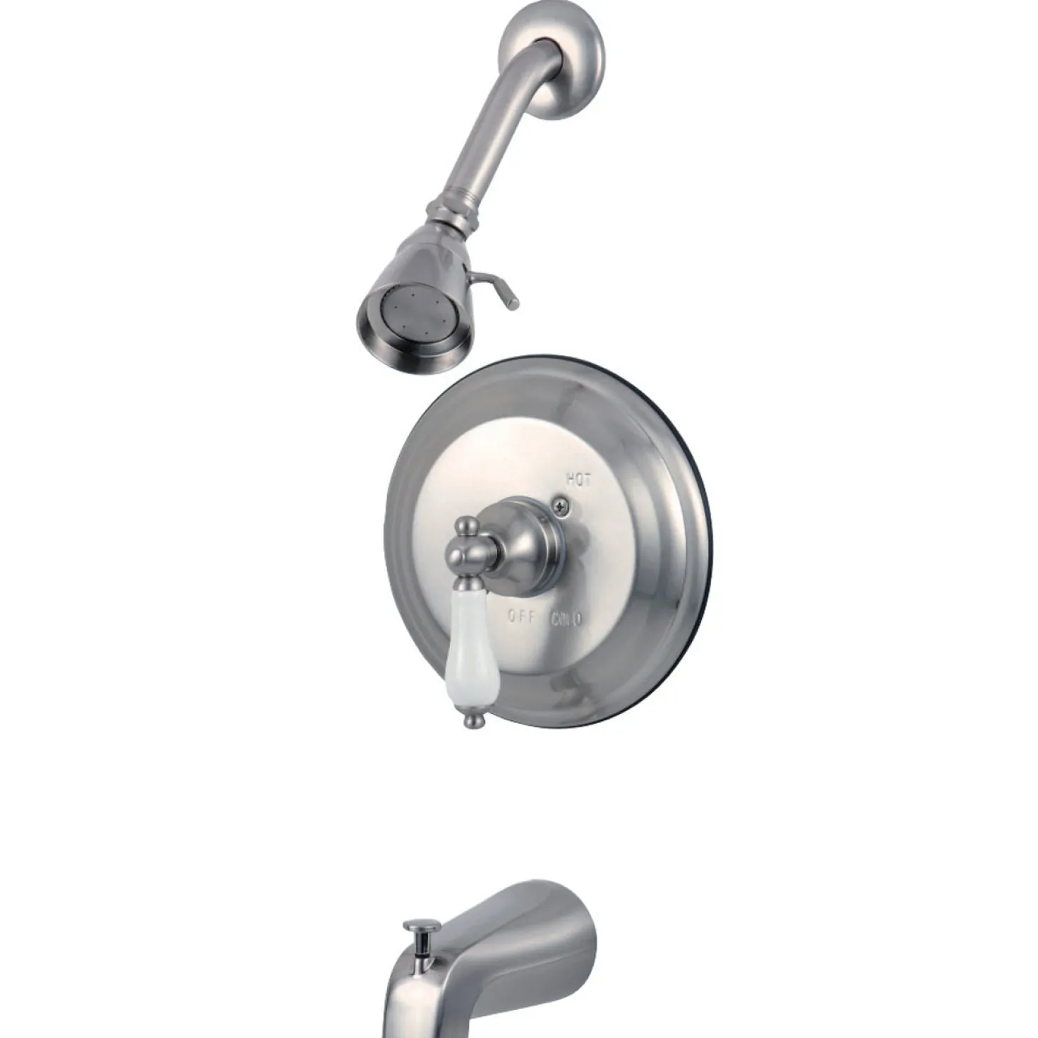 Kingston Brass KB363XPLT-P Tub and Shower Trim Only