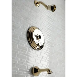 Kingston Brass KB363X0TLH-P Tub and Shower Trim Only Without Handle