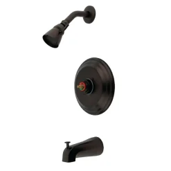 Kingston Brass KB363XTLH-P Tub and Shower Trim Only Without Handle