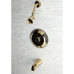 Kingston Brass KB363XTLH-P Tub and Shower Trim Only Without Handle