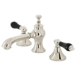 Kingston Brass KC706XPKL-P Duchess Widespread Bathroom Faucet with Brass Pop-Up