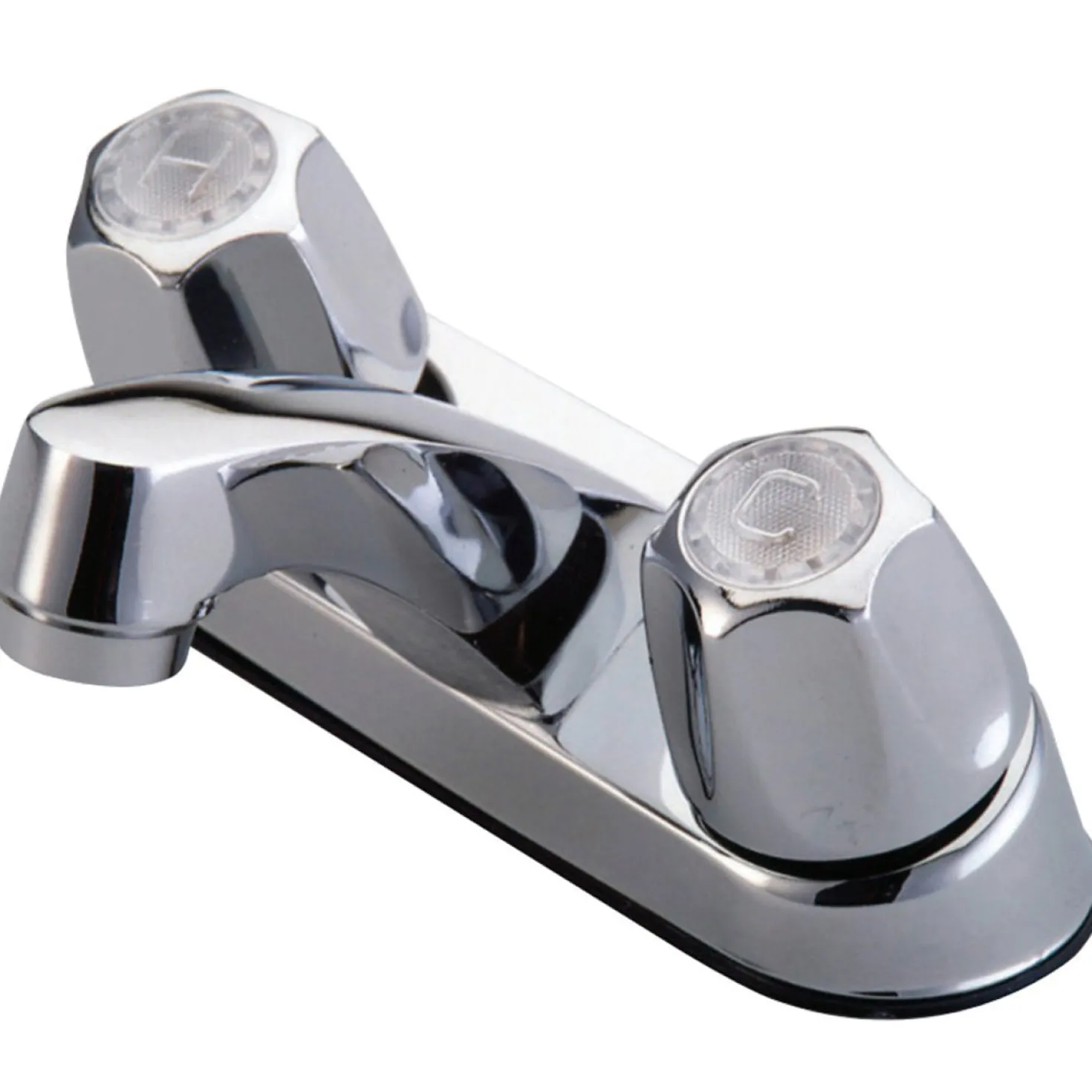 Kingston Brass KF103A 4-Inch Centerset Bathroom Faucet in Polished Chrome