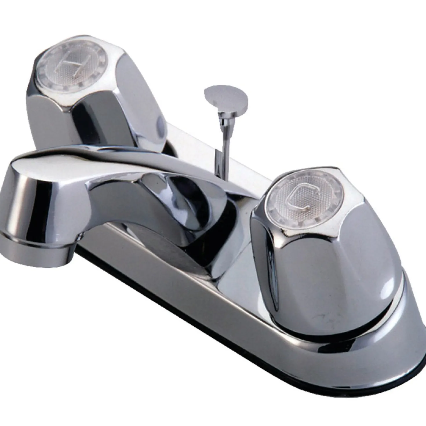 Kingston Brass KF103AP 4-Inch Centerset Bathroom Faucet in Polished Chrome