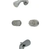 Kingston Brass KF112C Tub and Shower Faucet in Polished Chrome