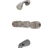 Kingston Brass KF110C Tub and Shower Faucet in Polished Chrome