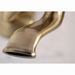 Kingston Brass Kingston Wall Mount Clawfoot Tub Faucet with Hand Shower