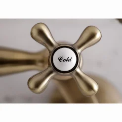 Kingston Brass Kingston Wall Mount Clawfoot Tub Faucet with Hand Shower