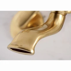 Kingston Brass Kingston Wall Mount Clawfoot Tub Faucet with Hand Shower