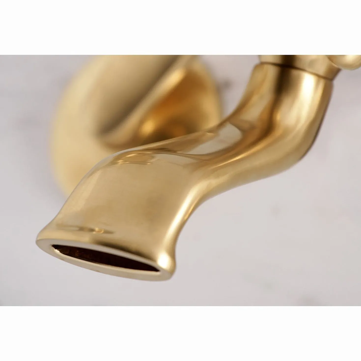 Kingston Brass Kingston Wall Mount Clawfoot Tub Faucet with Hand Shower