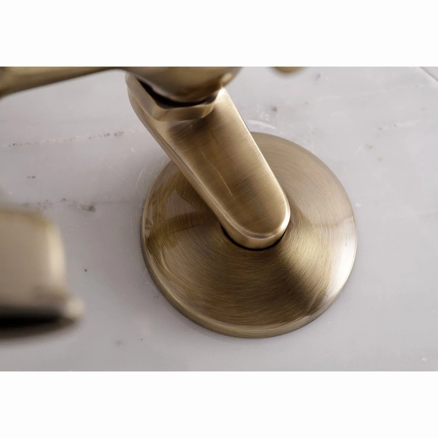 Kingston Brass Kingston Wall Mount Clawfoot Tub Faucet with Hand Shower