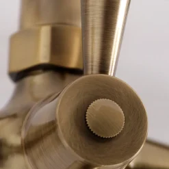 Kingston Brass Kingston Wall Mount Clawfoot Tub Faucet with Hand Shower