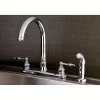 Kingston Brass Knight Centerset Kitchen Faucet