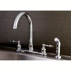 Kingston Brass Knight Centerset Kitchen Faucet