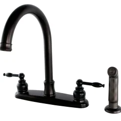 Kingston Brass Knight Centerset Kitchen Faucet