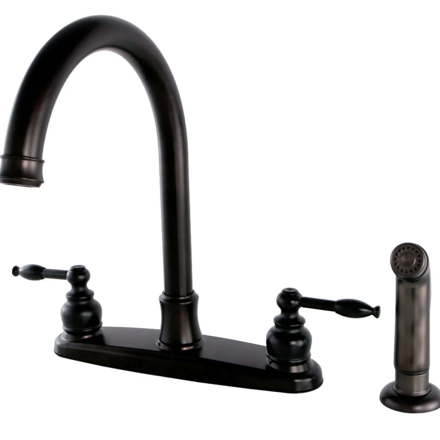 Kingston Brass Knight Centerset Kitchen Faucet