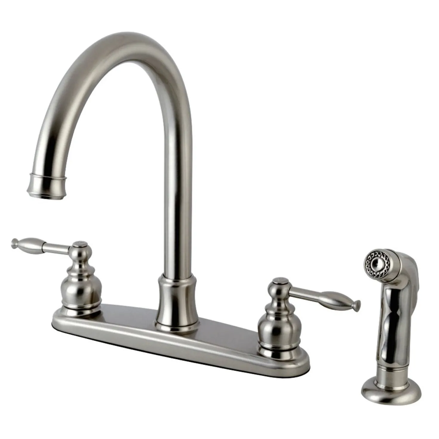 Kingston Brass Knight Centerset Kitchen Faucet