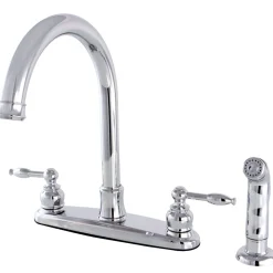Kingston Brass Knight Centerset Kitchen Faucet